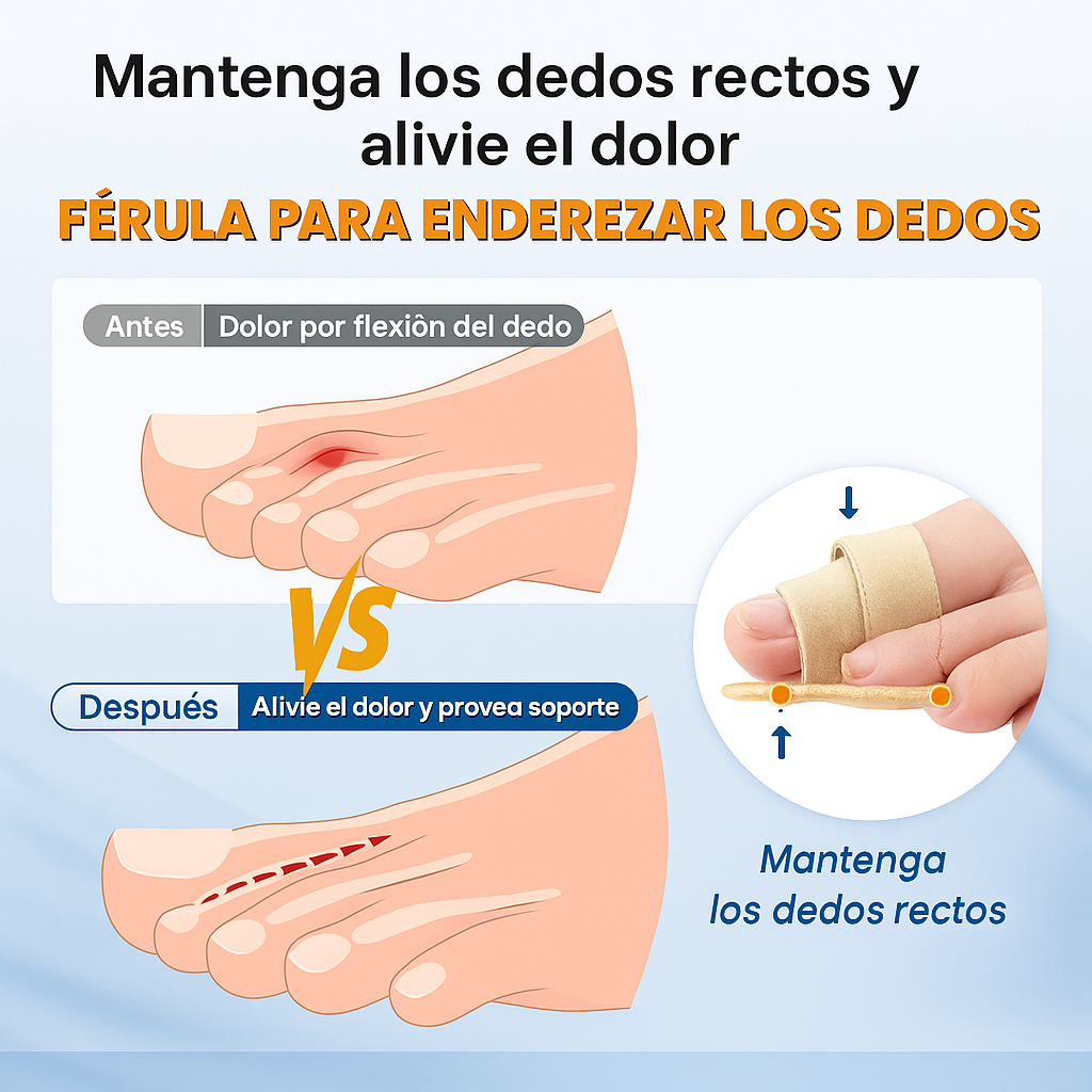 Corrección Para Dedos en Martillo Saludenecencia